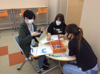 第一学院 松山キャンパス インドアクラブ ミサンガづくり 松山キャンパス 通信制高校 単位制 なら第一学院高等学校