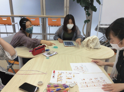 第一学院 松山キャンパス 願いを込めて ミサンガ作り 写真編 松山キャンパス 通信制高校 単位制 なら第一学院高等学校
