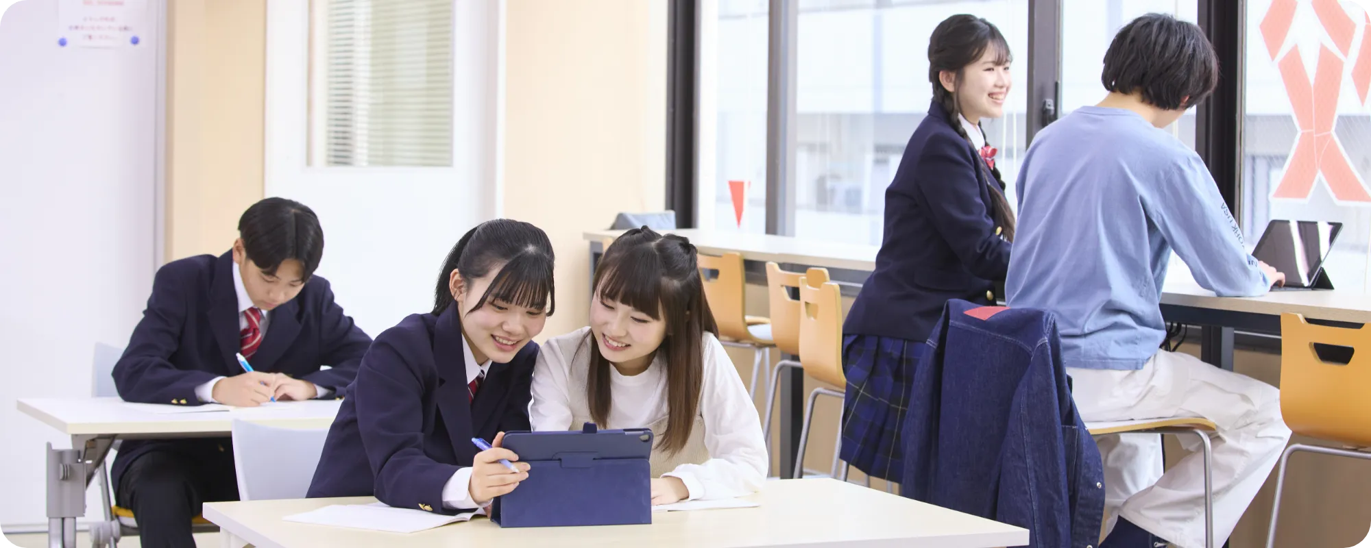 第一学院高等学校のキャンパスの様子